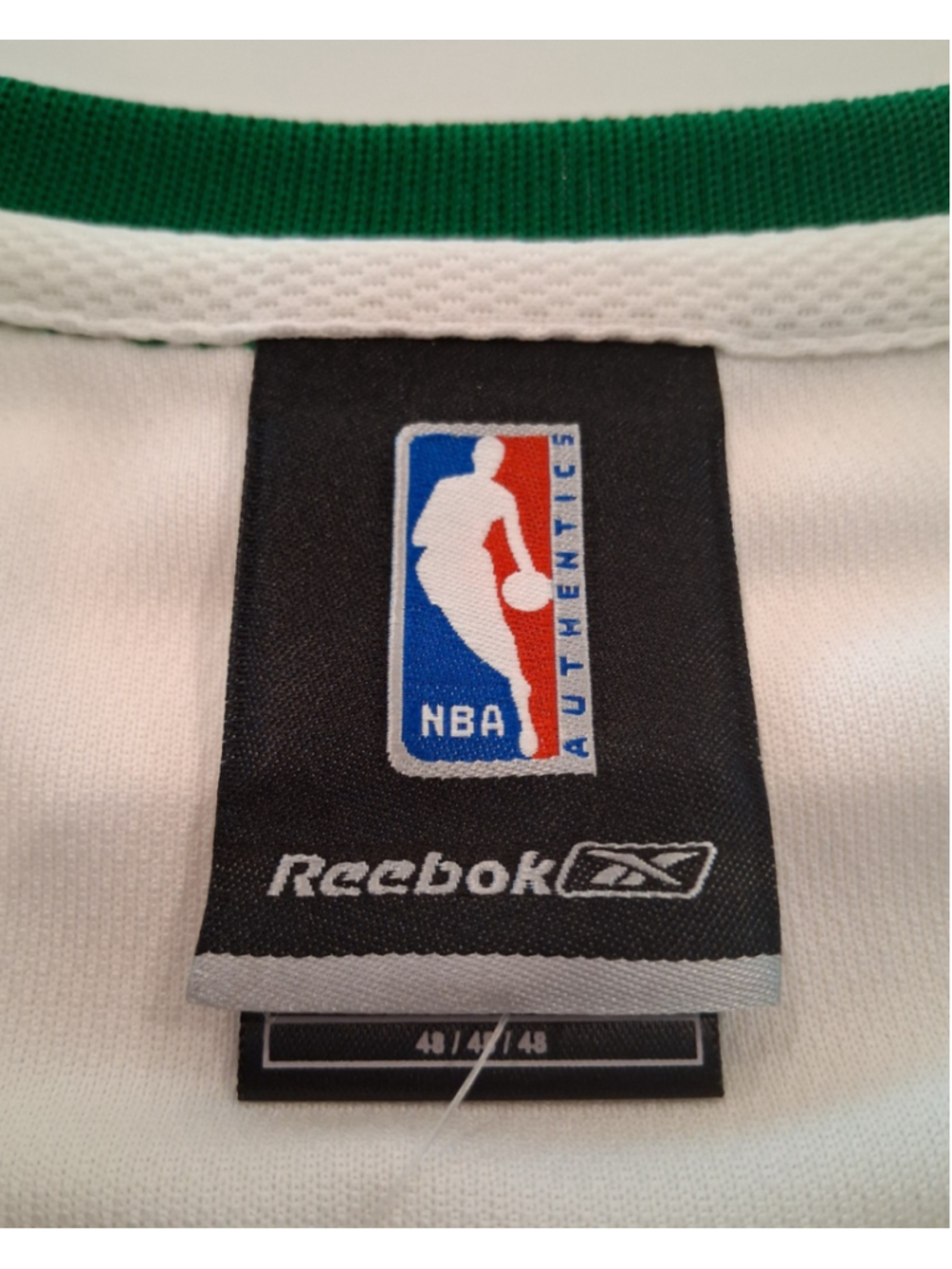 VTG Boston Celtics Al Jefferson Sz 48 XL NBA Jersey Reebok Signed Autograph NEW - Picture 5 of 10